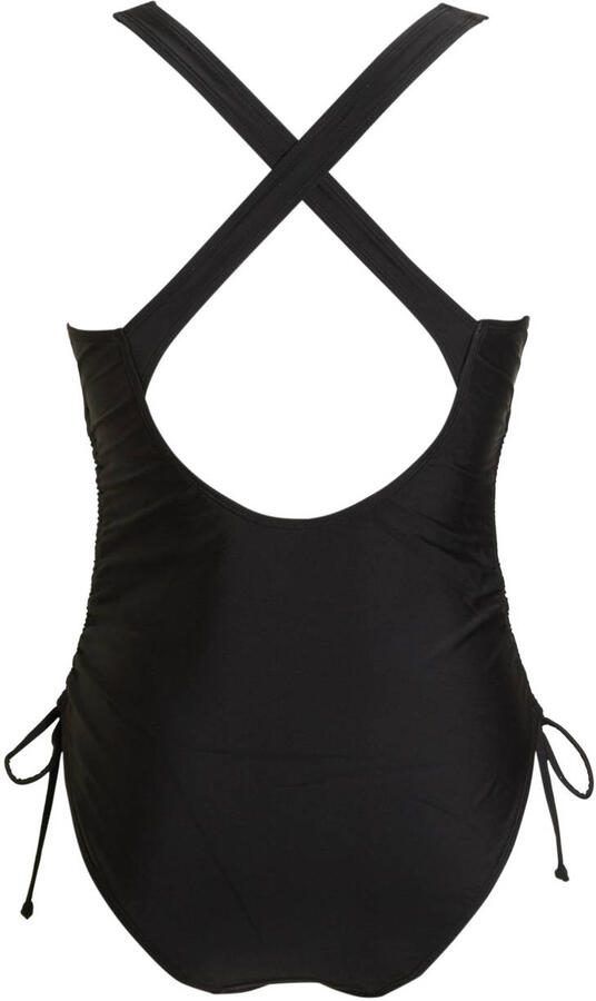 BEACHWAVE corrigerend badpak met beugel zwart