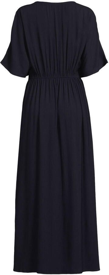 BEACHWAVE crinkle strandjurk donkerblauw - Foto 3