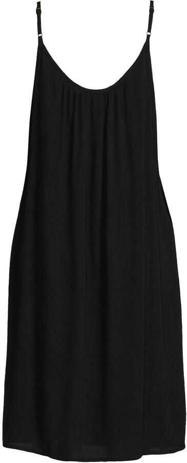 BEACHWAVE crinkle strandjurk zwart - Foto 3