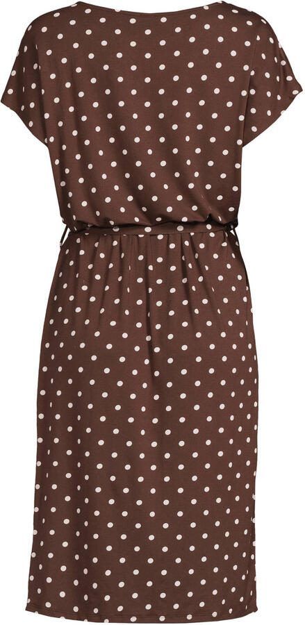 BEACHWAVE jurk donkerbruin - Foto 3