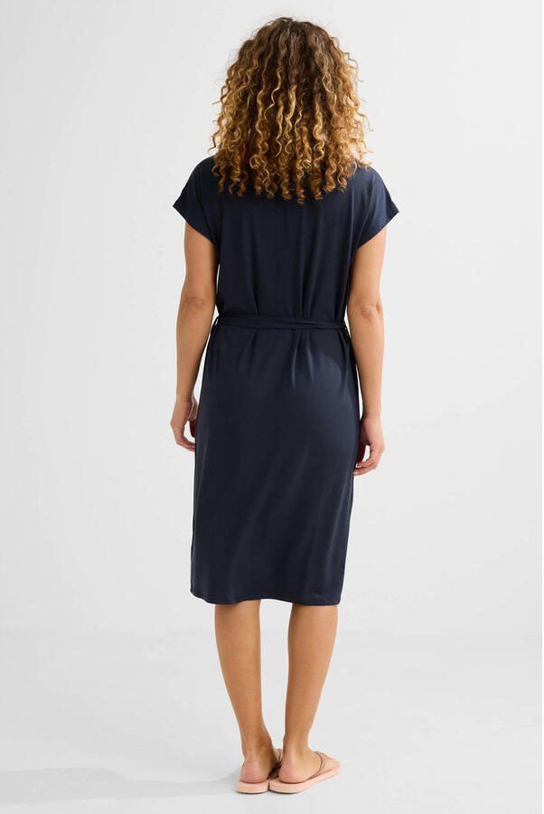 BEACHWAVE jurk donkerblauw - Foto 2