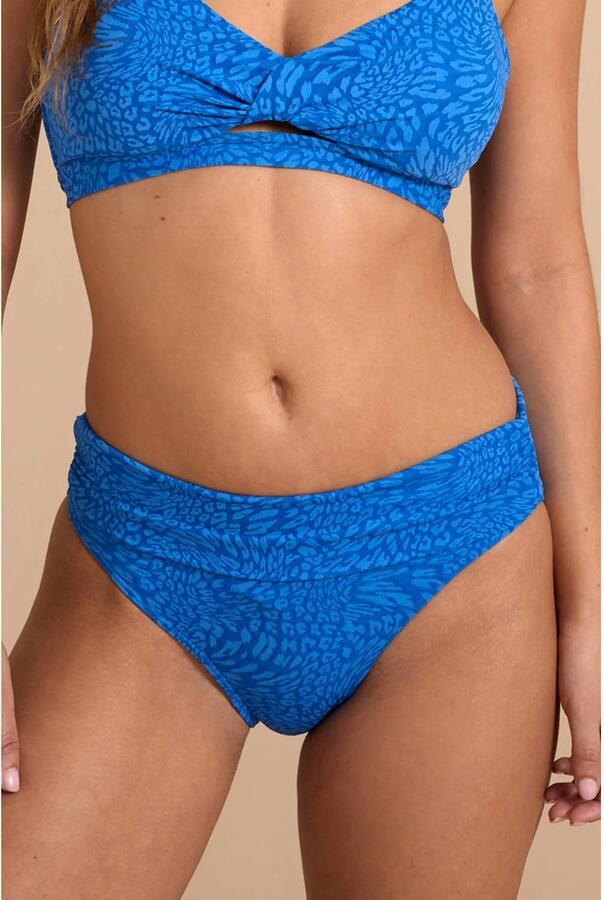 BEACHWAVE omslag bikinibroekje blauw - Foto 2