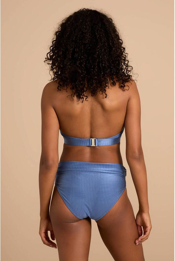 BEACHWAVE omslag bikinibroekje blauw - Foto 3