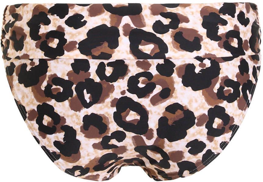 BEACHWAVE omslag bikinibroekje bruin zwart beige - Foto 1