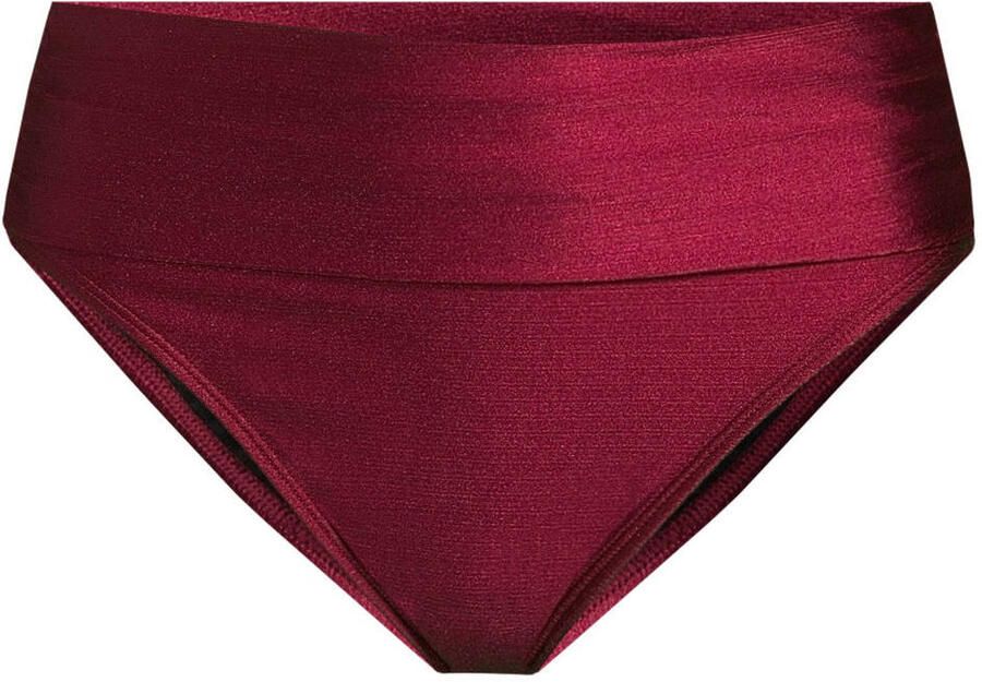 BEACHWAVE omslag bikinibroekje donkerrood - Foto 2