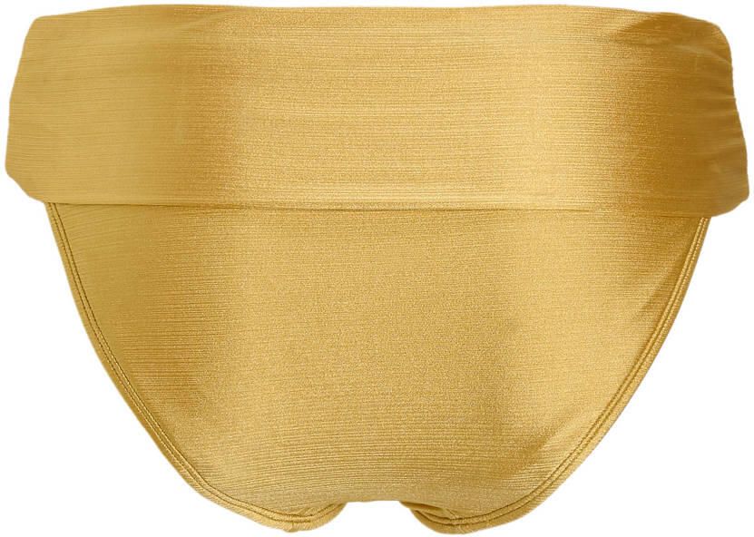 BEACHWAVE omslag bikinibroekje goud