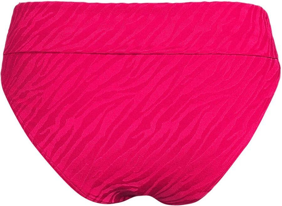 BEACHWAVE omslag bikinibroekje met textuur roze - Foto 2
