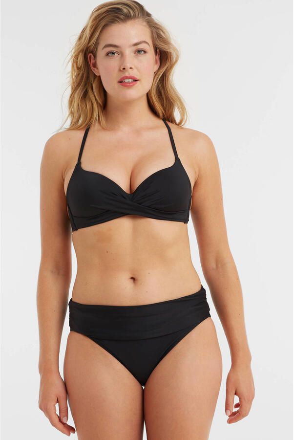 BEACHWAVE omslag bikinibroekje zwart - Foto 3