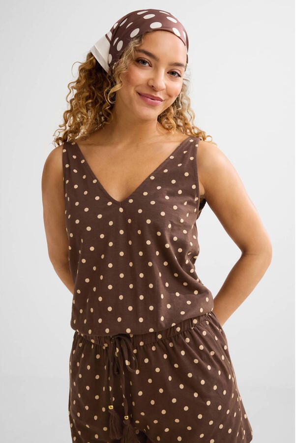 BEACHWAVE playsuit bruin