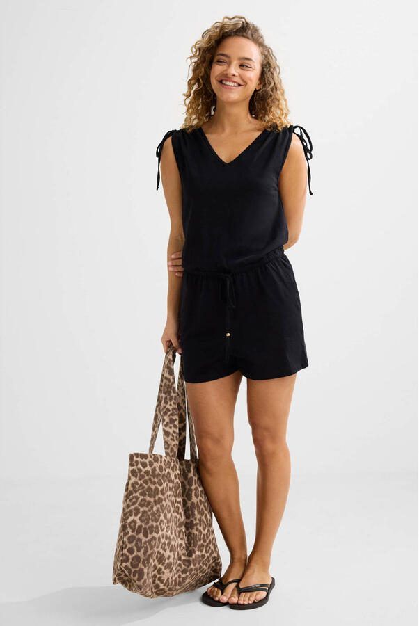 BEACHWAVE playsuit zwart - Foto 3