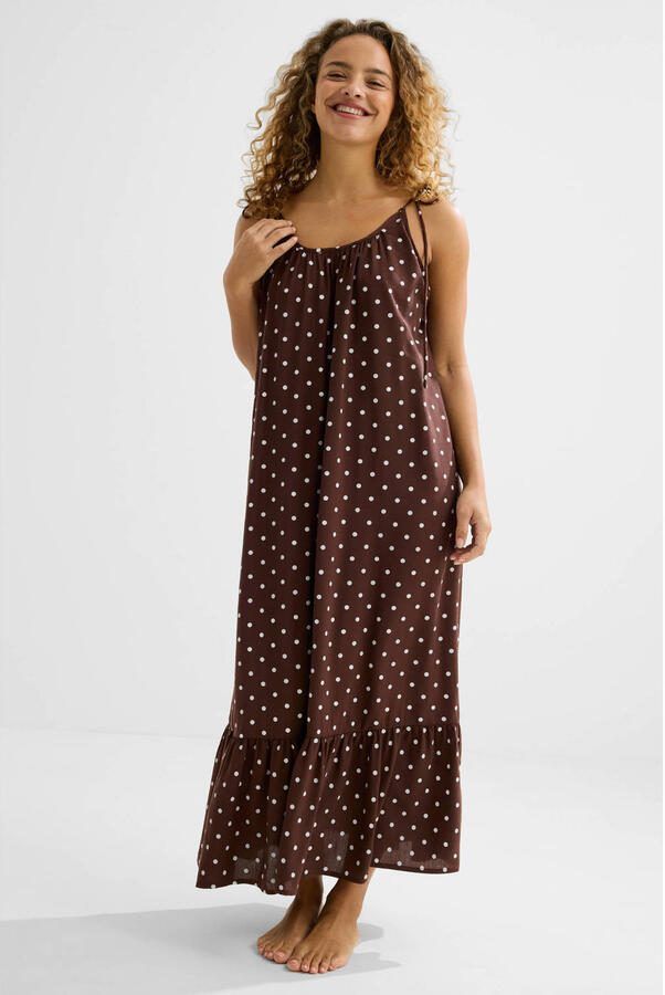 BEACHWAVE strandjurk bruin