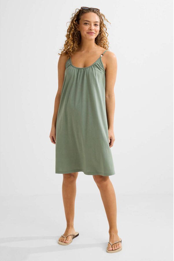 BEACHWAVE strandjurk lichtgroen