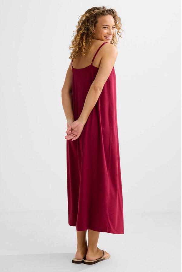 BEACHWAVE strandjurk rood - Foto 3