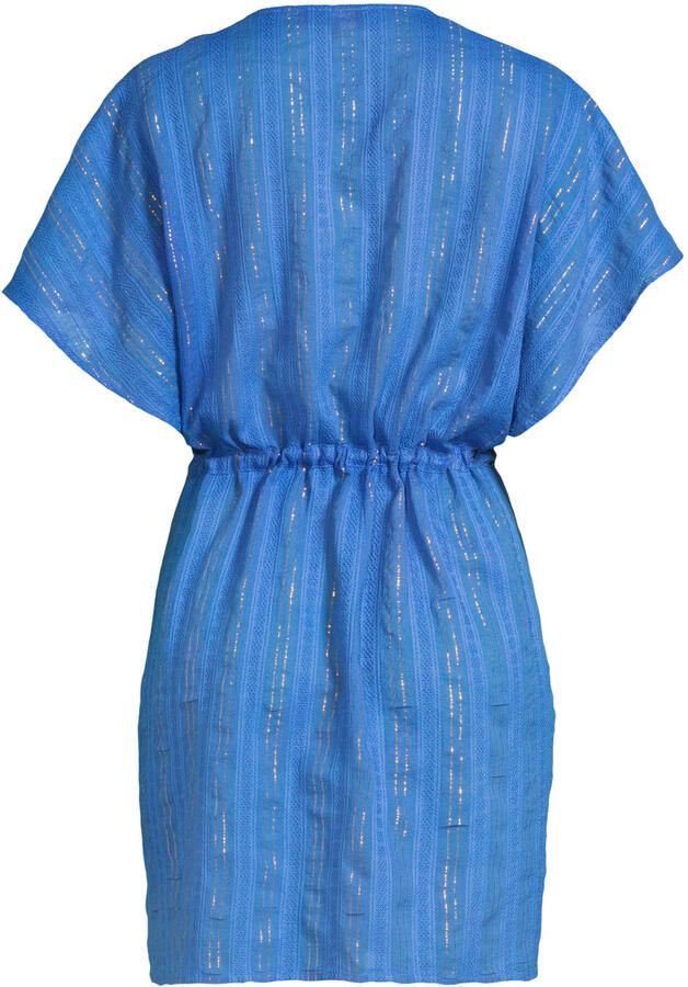 BEACHWAVE strandtuniek met lurex blauw - Foto 2