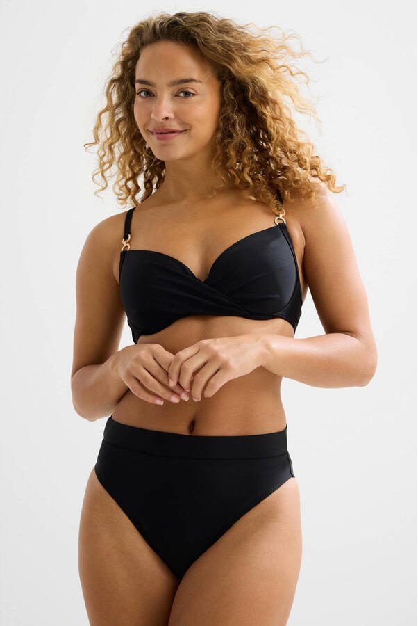 BEACHWAVE voorgevormde beugel bikinitop zwart - Foto 4