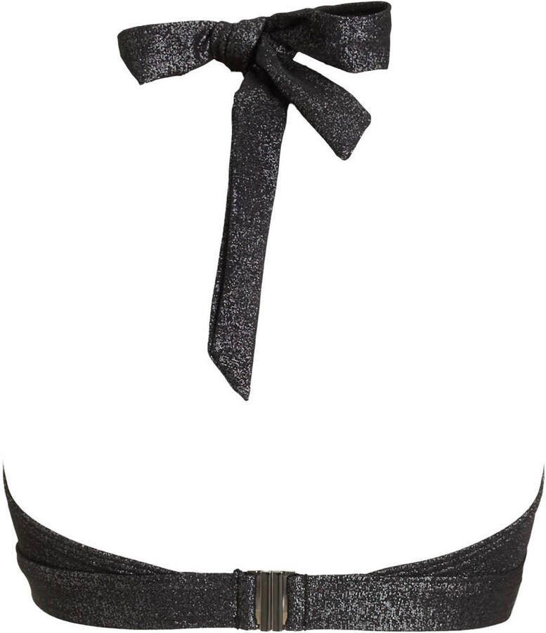 BEACHWAVE voorgevormde push-up bikinitop met lurex zwart - Foto 2