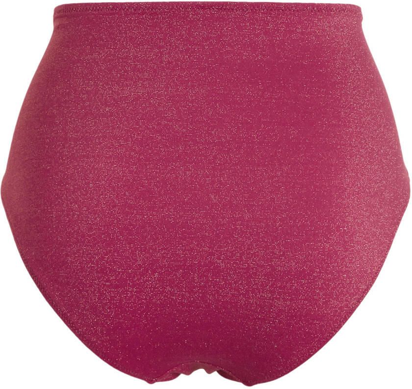 BEACHWAVE Curve bikinislip donkerroze