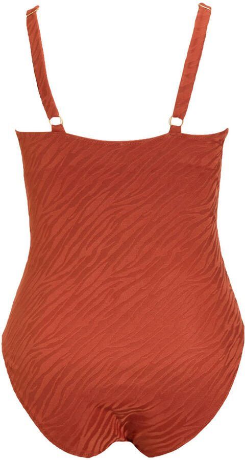 BEACHWAVE Curve corrigerend badpak met textuur brique - Foto 4