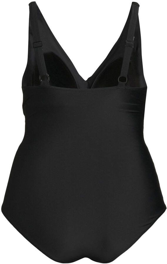 BEACHWAVE Curve corrigerend badpak met mesh zwart - Foto 3