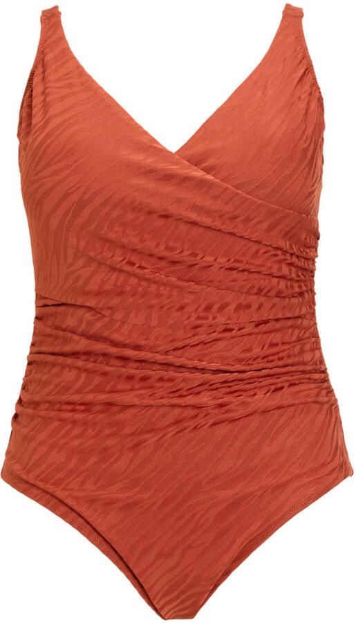 BEACHWAVE Curve corrigerend badpak met textuur brique