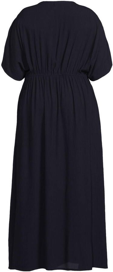 BEACHWAVE Curve crinkle strandjurk donkerblauw - Foto 3