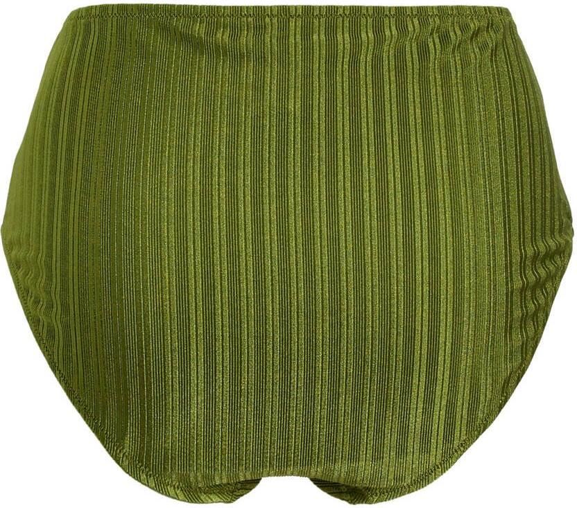 BEACHWAVE Curve high waist bikinibroekje groen