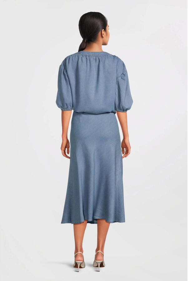 BEAUMONT Dames Blouses Fae Top Blauw - Foto 7