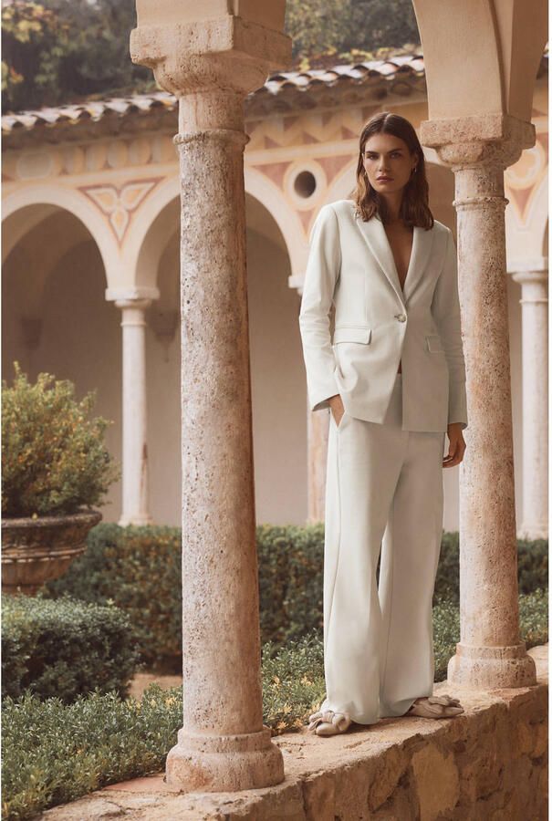 Beaumont regular blazer beige - Foto 2