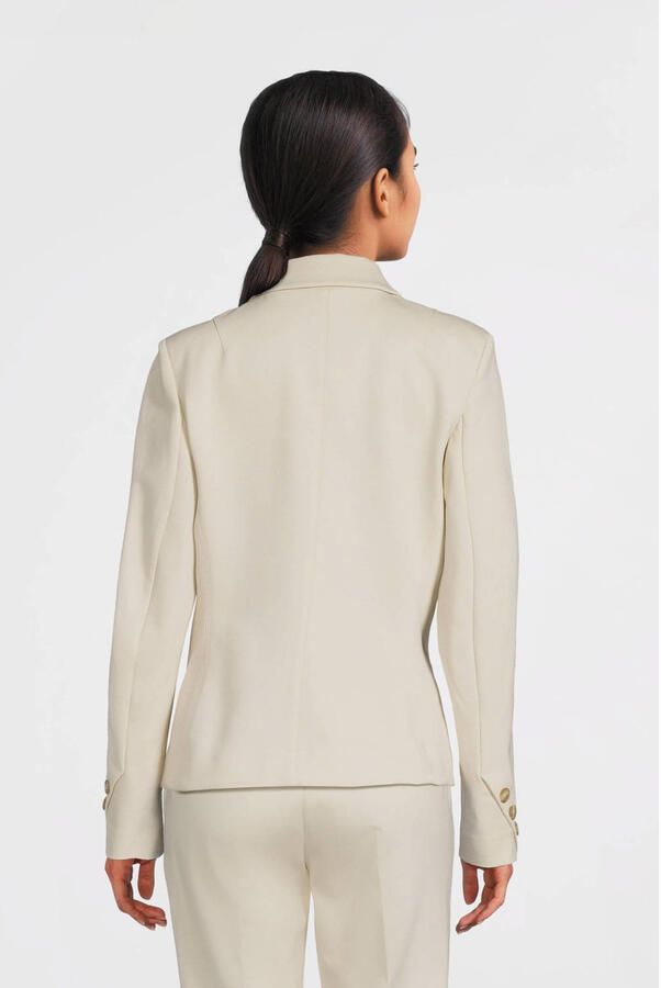 Beaumont regular blazer beige - Foto 4