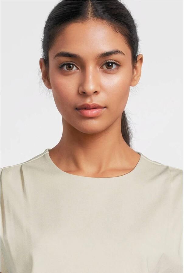 BEAUMONT Dames Tops & T-shirts Dasha Top Beige - Foto 4