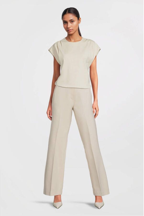 BEAUMONT Dames Tops & T-shirts Dasha Top Beige - Foto 3