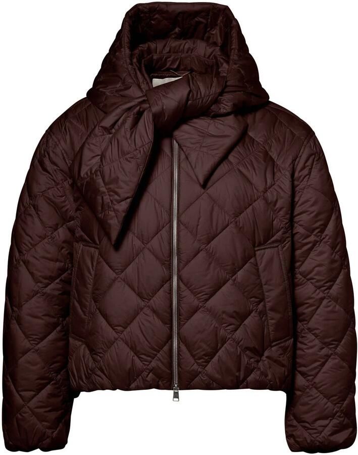 Beaumont winterjas donkerbruin