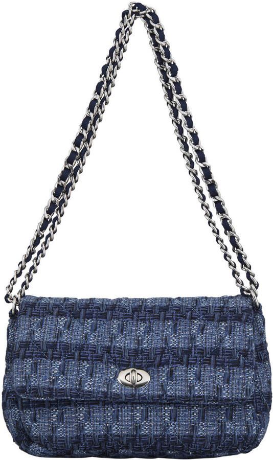Becksöndergaard Blauwe Schoudertas Waeva Hollis Blue Dames