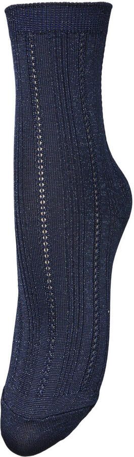 BECKSÖNDERGAARD sokken Drake met glitters donkerblauw