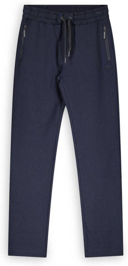 Bellaire regular fit broek met all over print grijs Jongens Sweat All over print 122 128