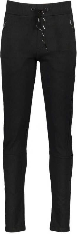 Bellaire slim fit joggingbroek zwart Jongens Sweat Effen 158 164