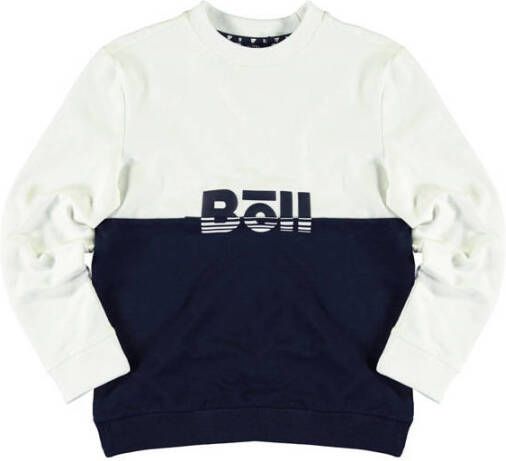 Bellaire sweater g donkerblauw wit