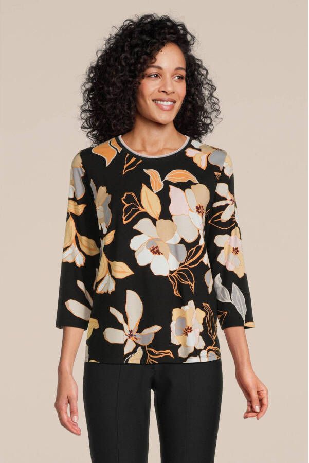 Betty Barclay Shirt met lange mouwen en all-over bloemenprint
