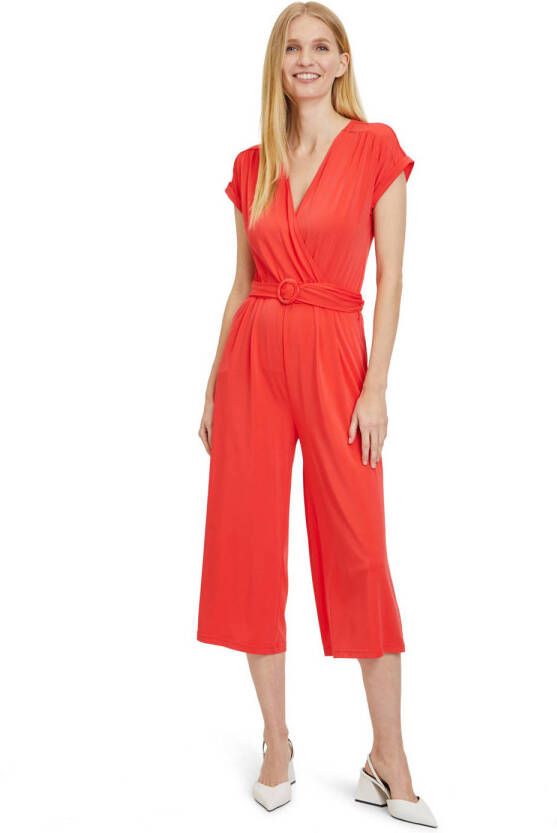 Betty Barclay jumpsuit rood