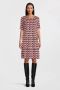 Betty Barclay jurk Elena met all over print donkerblauw fuchsia - Thumbnail 1