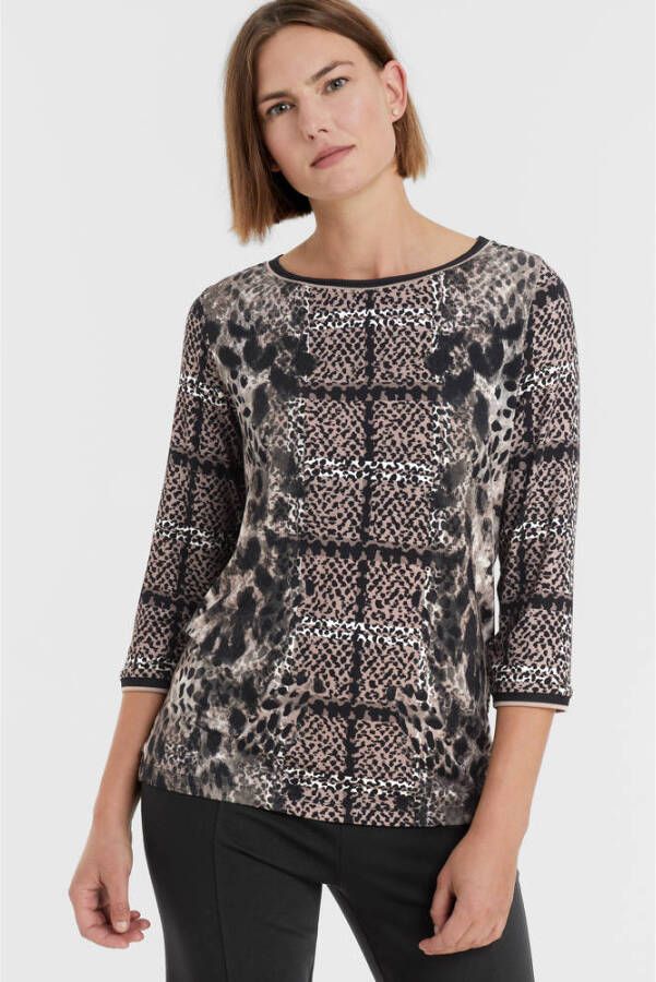 Betty Barclay Shirt met lange mouwen met all-over motief