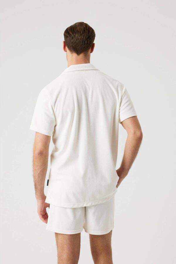 Björn Borg badstof strandshirt ecru - Foto 2