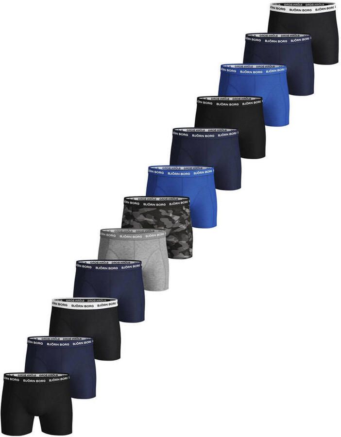 Bjorn Borg Björn Borg Cotton Stretch Boxershorts Heren (12-pack) - Foto 2