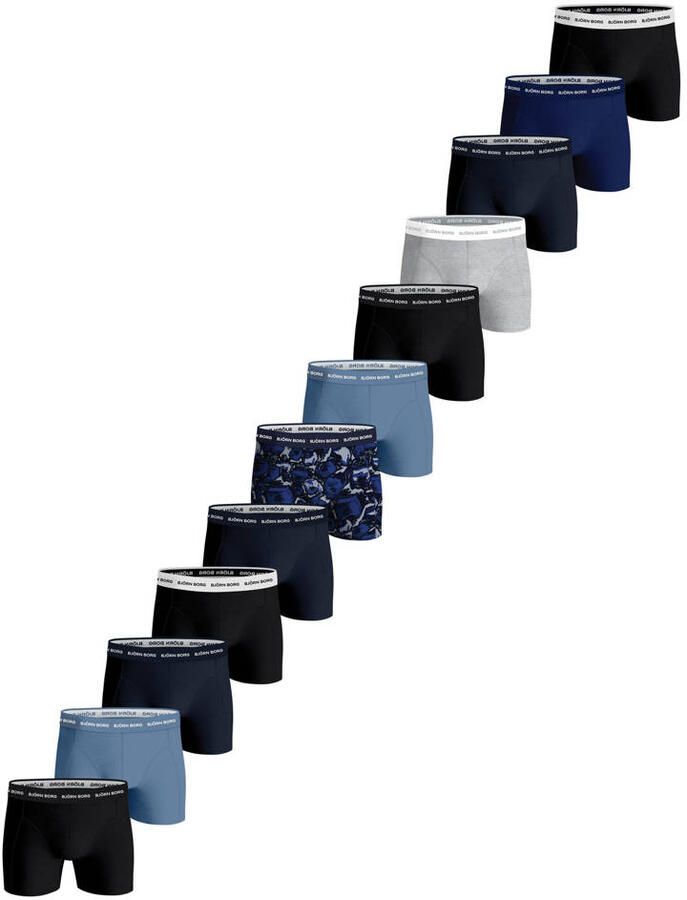 Bjorn Borg Björn Borg Cotton Stretch Boxershorts Heren (12-pack) - Foto 1