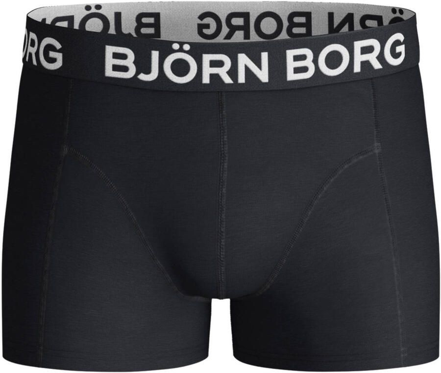 Björn Borg boxershort set van 3 blauw donkerblauw zwart - Foto 3