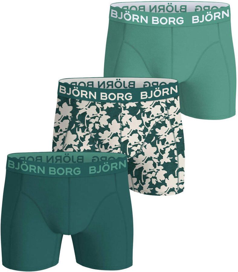 Björn Borg Cotton Stretch Boxershorts Heren (3-pack)
