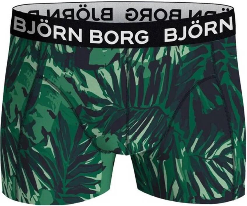 Björn Borg boxershort set van 5 groen zwart - Foto 2