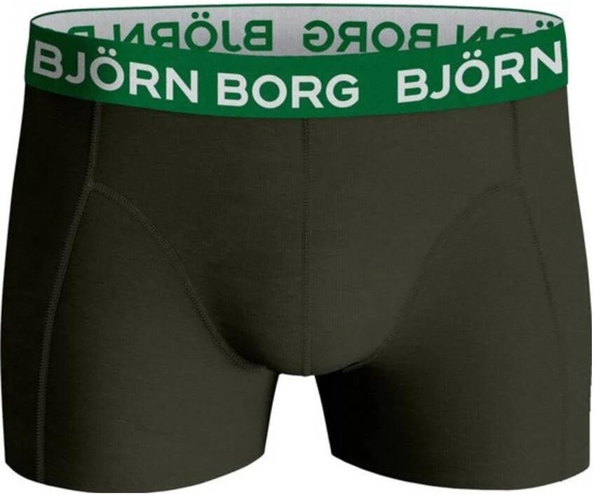 Björn Borg boxershort set van 5 groen zwart - Foto 3