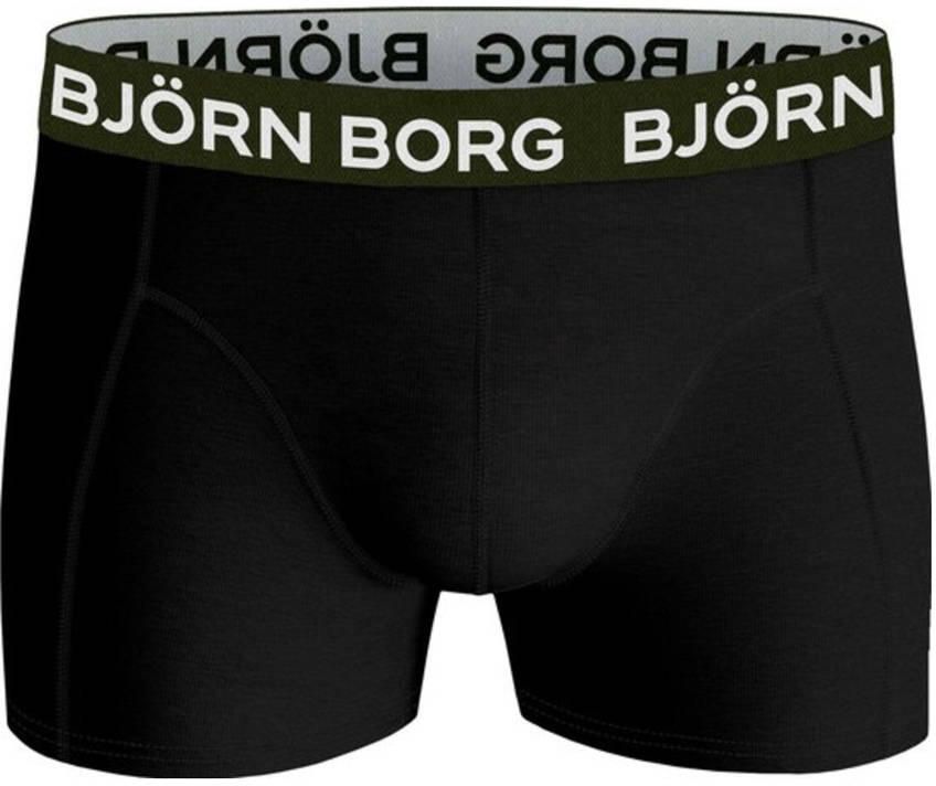 Björn Borg boxershort set van 5 groen zwart - Foto 2