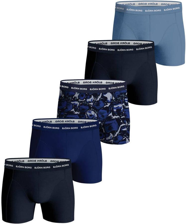 Bjorn Borg Björn Borg Cotton Stretch Boxershorts Heren (5-pack)